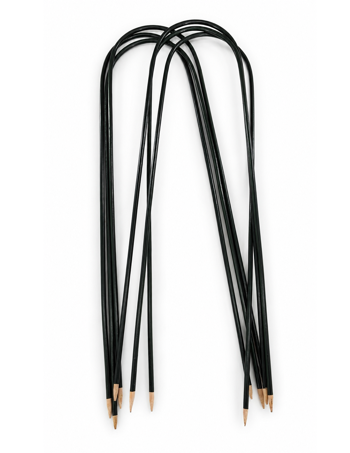 Green Slim Hoops